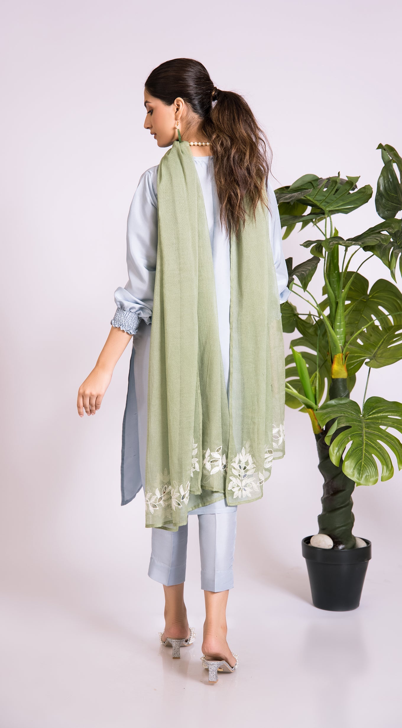 Cut Work Dupatta