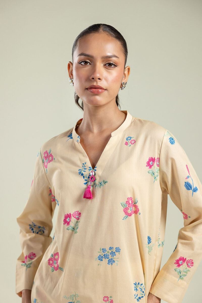 Floral Tassel Kurta