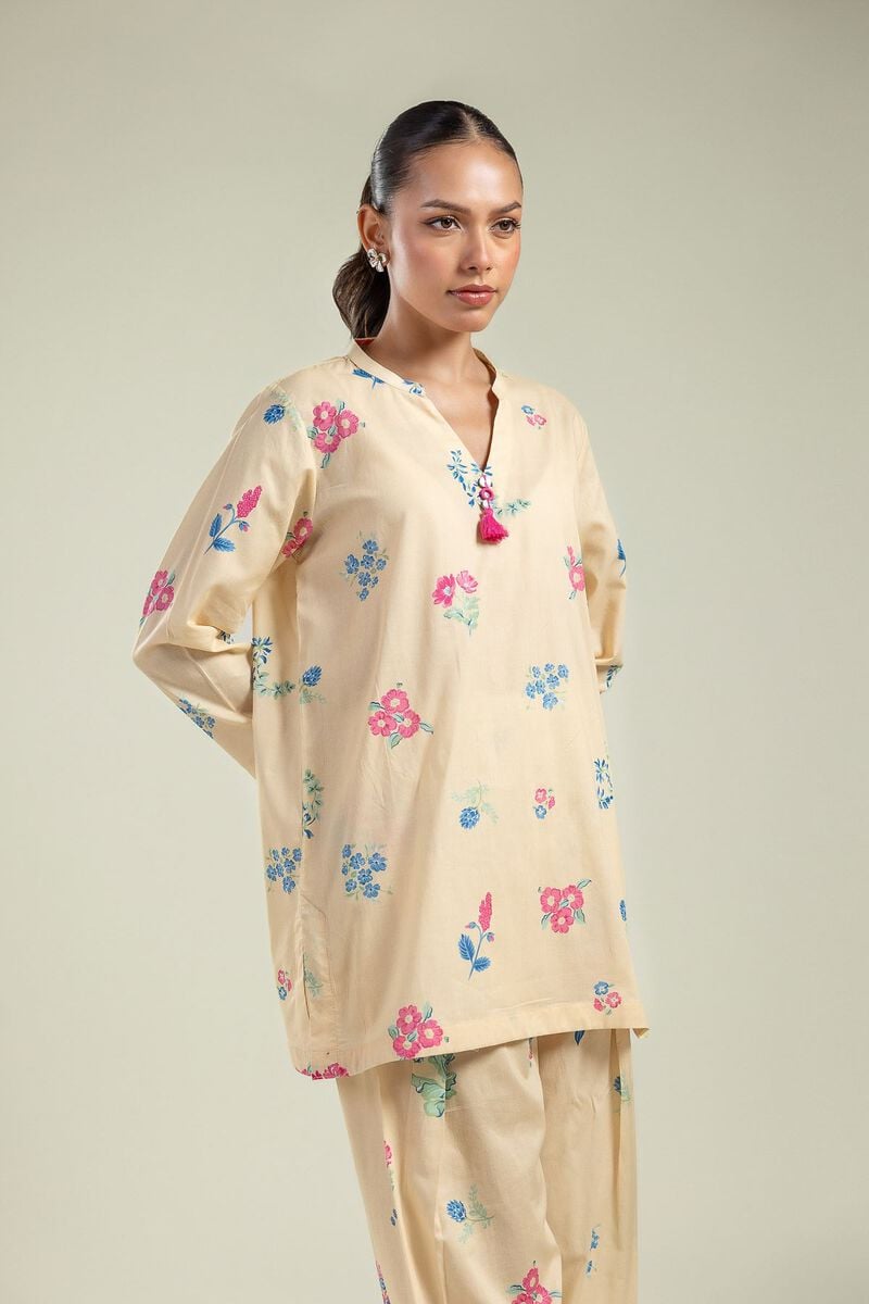 Floral Tassel Kurta