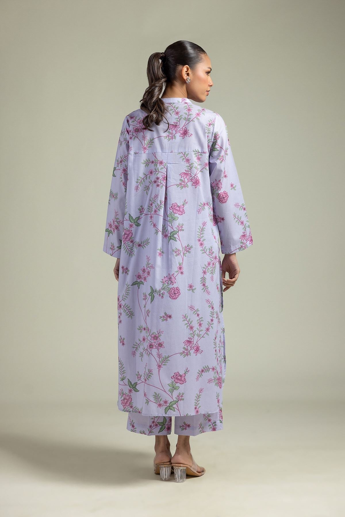 Floral Longline Kurta