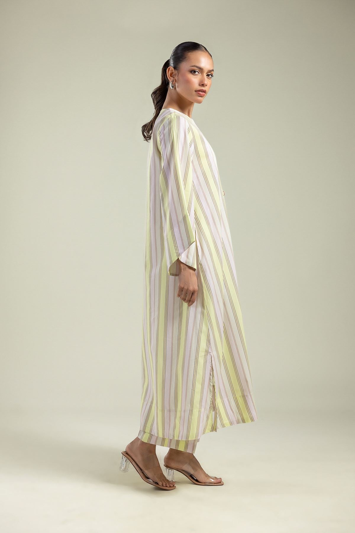 Cambric Striped Pants