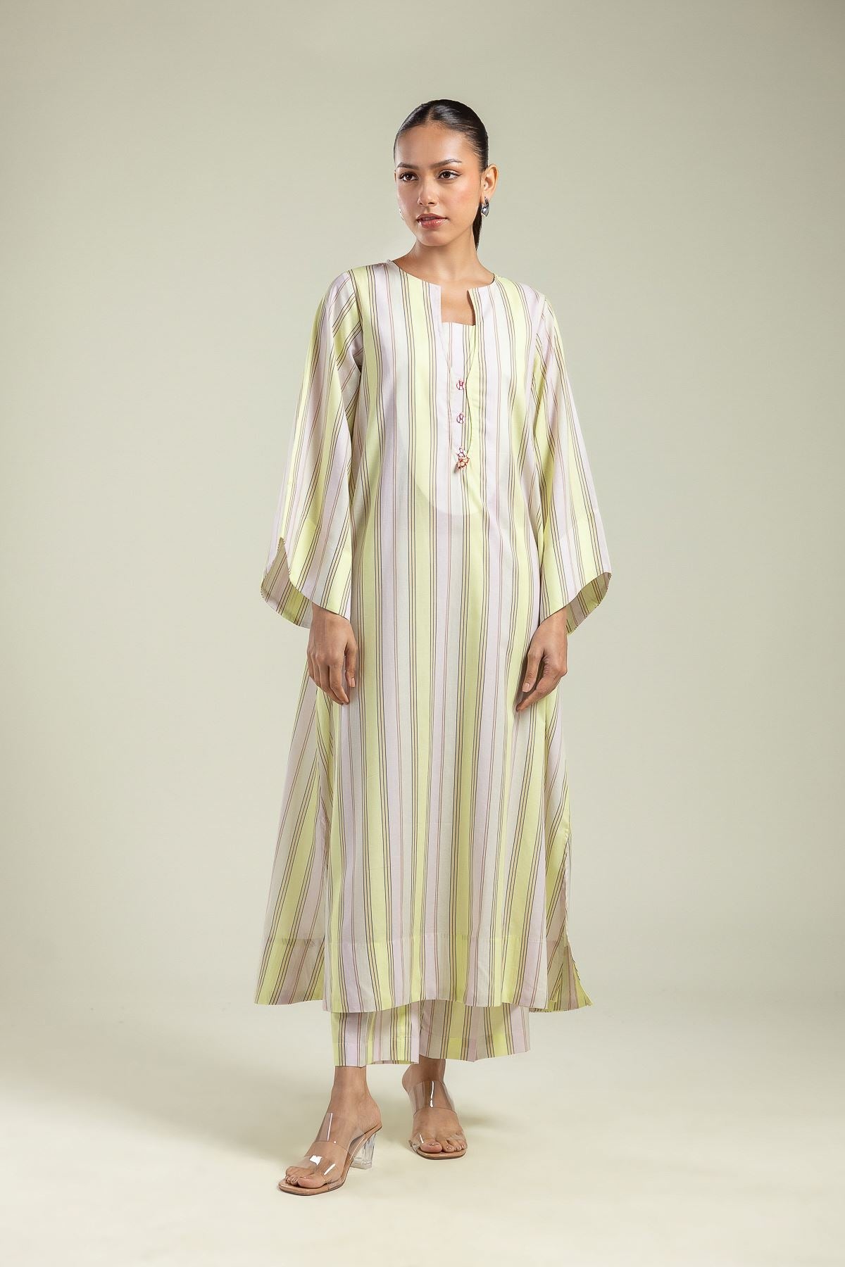 Cambric Striped Pants