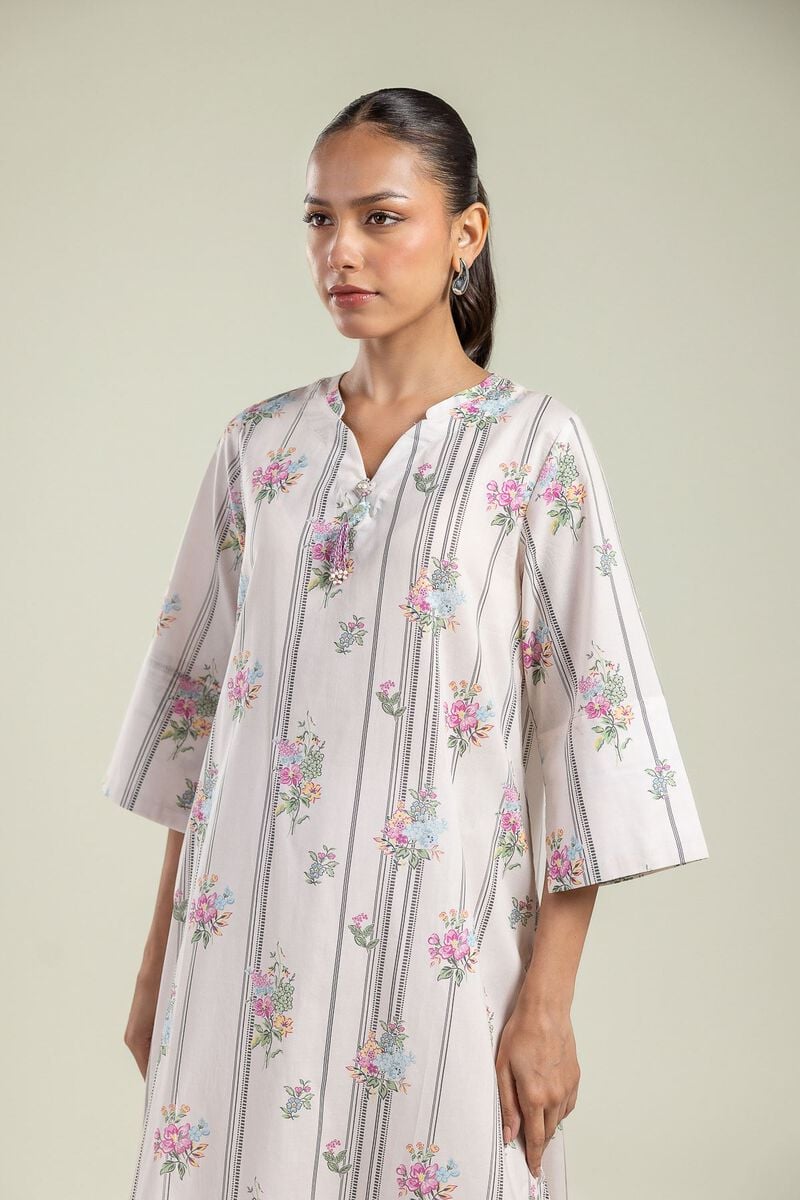Floral Tassel Kurta