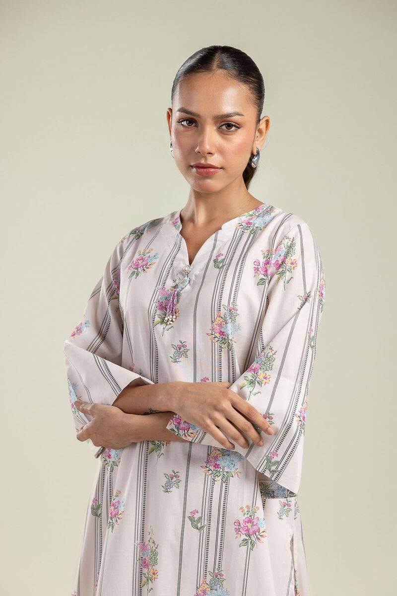 Floral Tassel Kurta