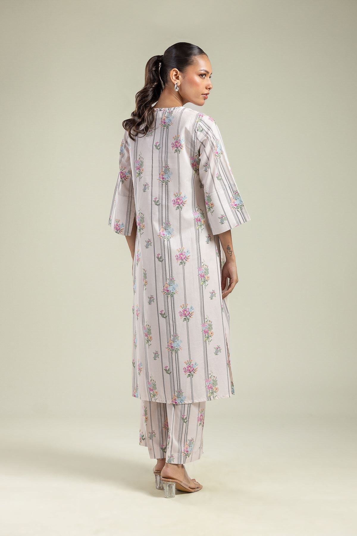 Floral Tassel Kurta