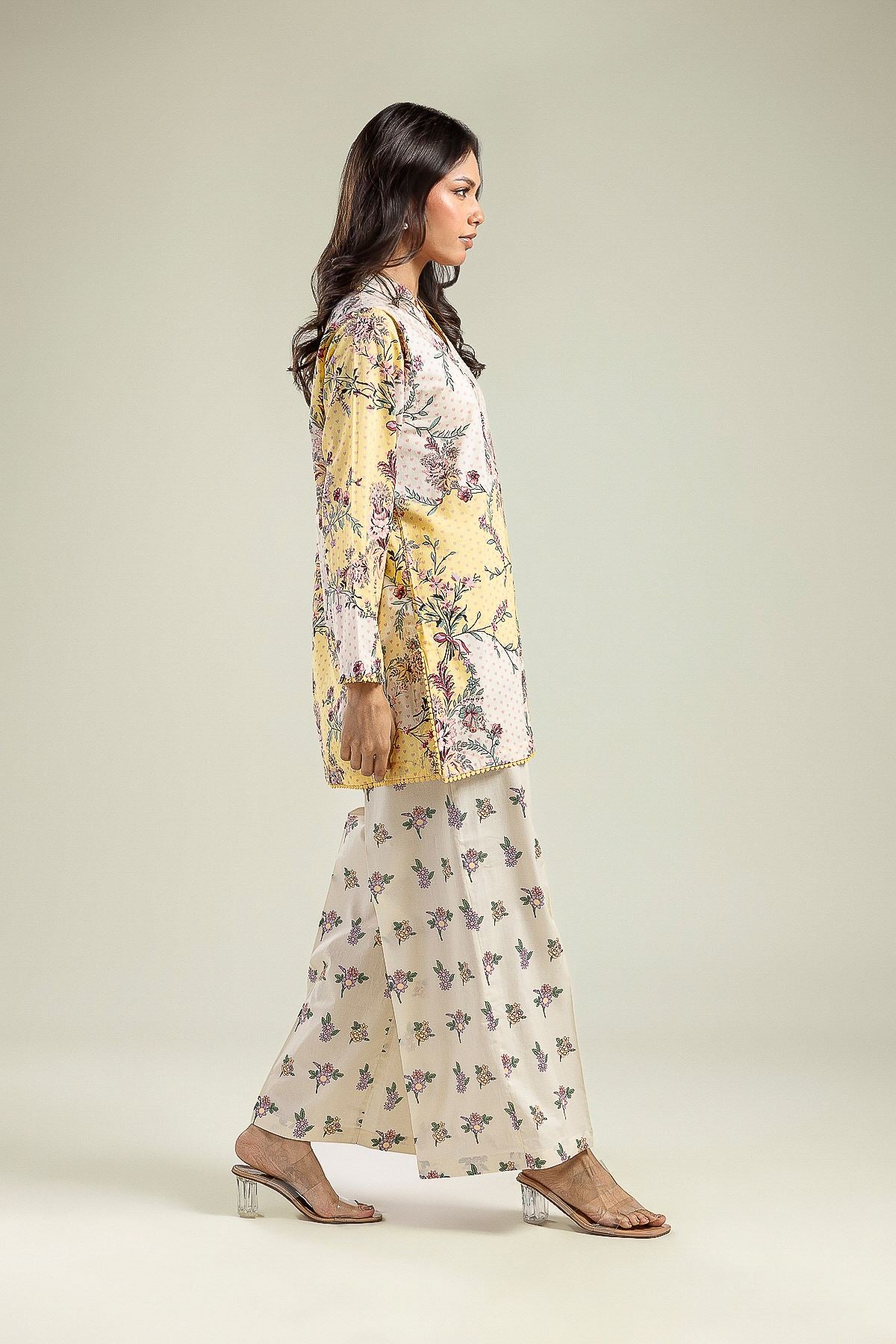 Cambric Floral Pants