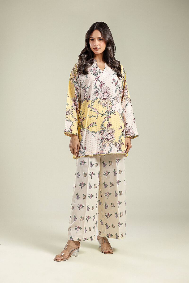 Cambric Floral Pants