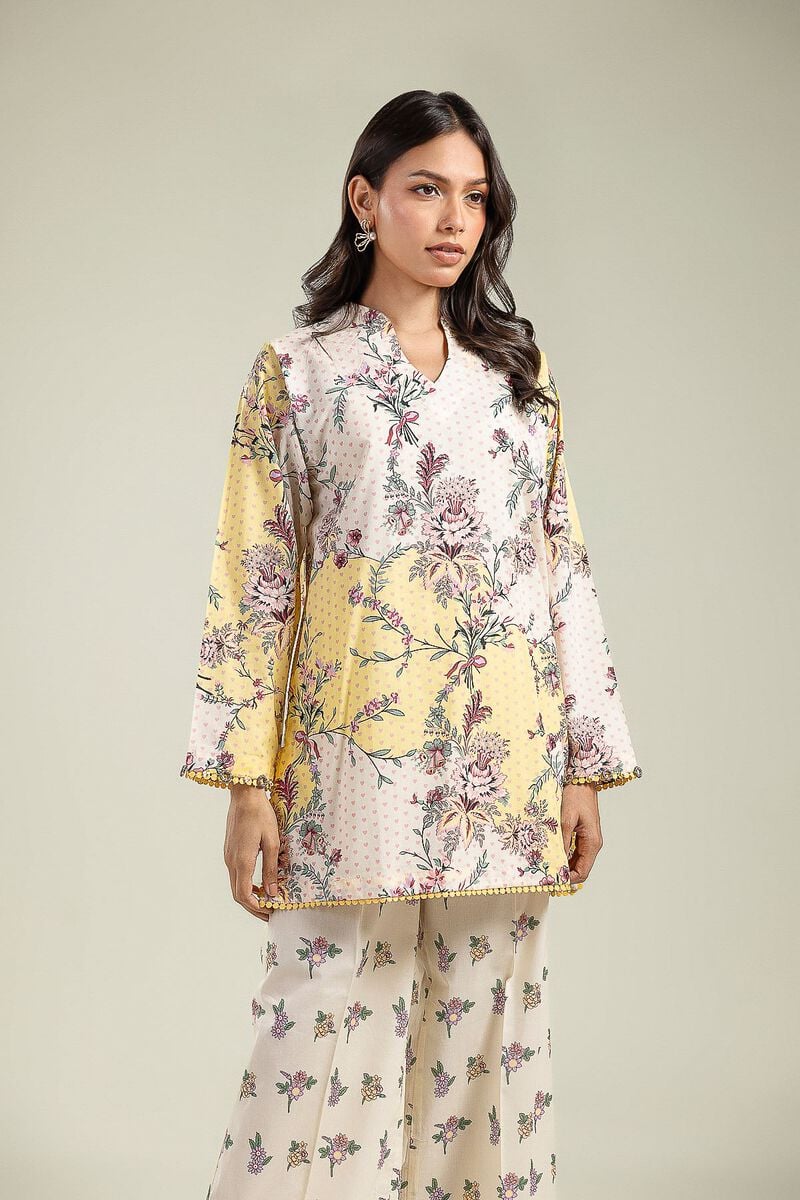 Cambric Floral Pants