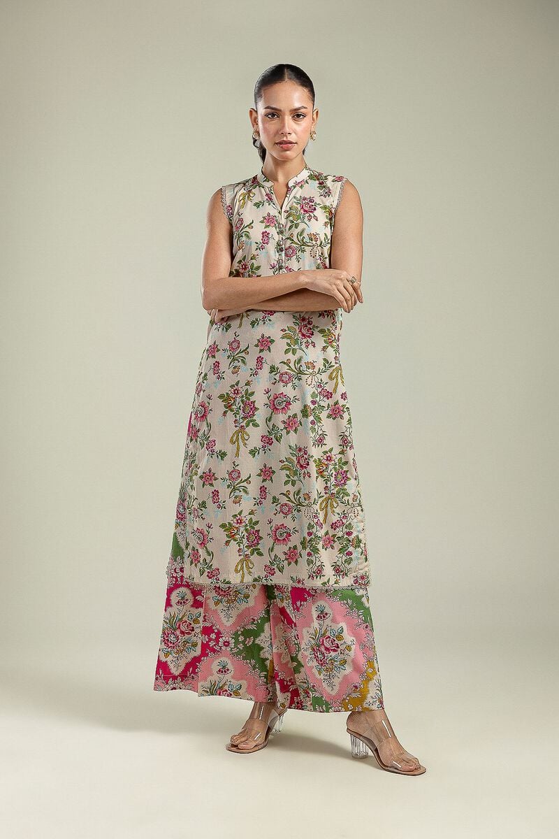 Floral Cambric Pants