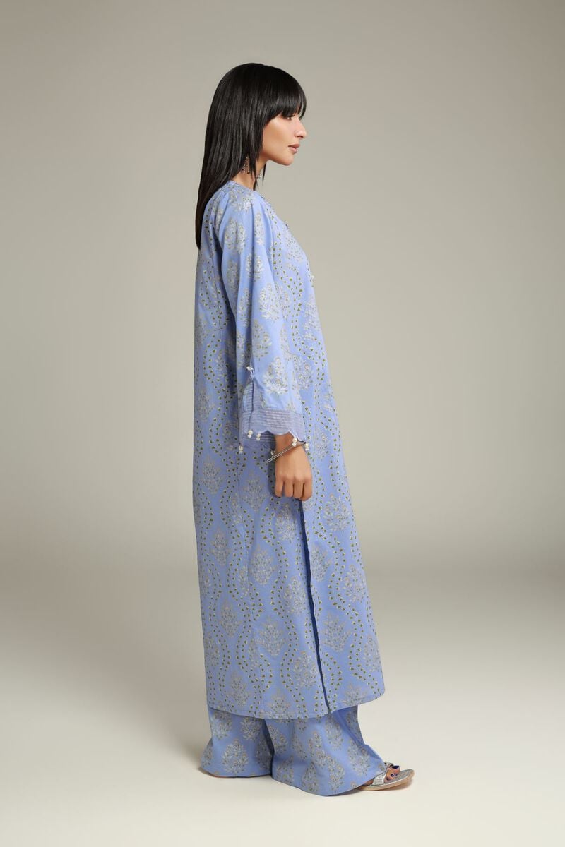 Blue Cambric Pants