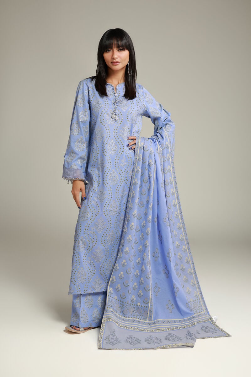 Blue Cambric Pants