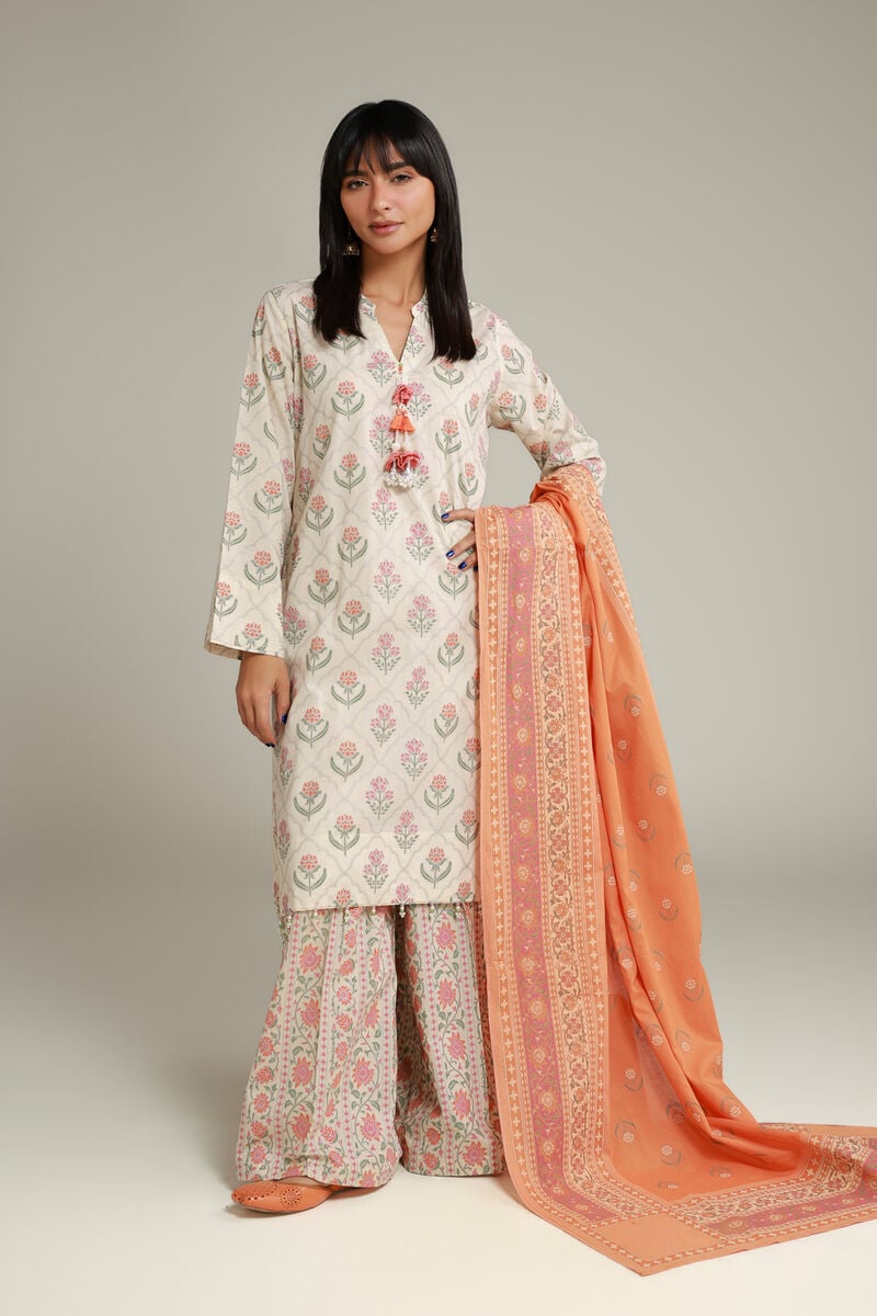 Wide Floral Pants