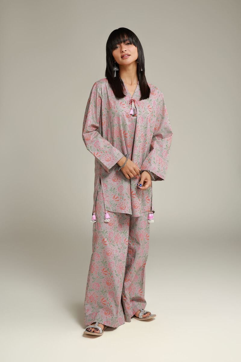 Floral Tassel Kurta