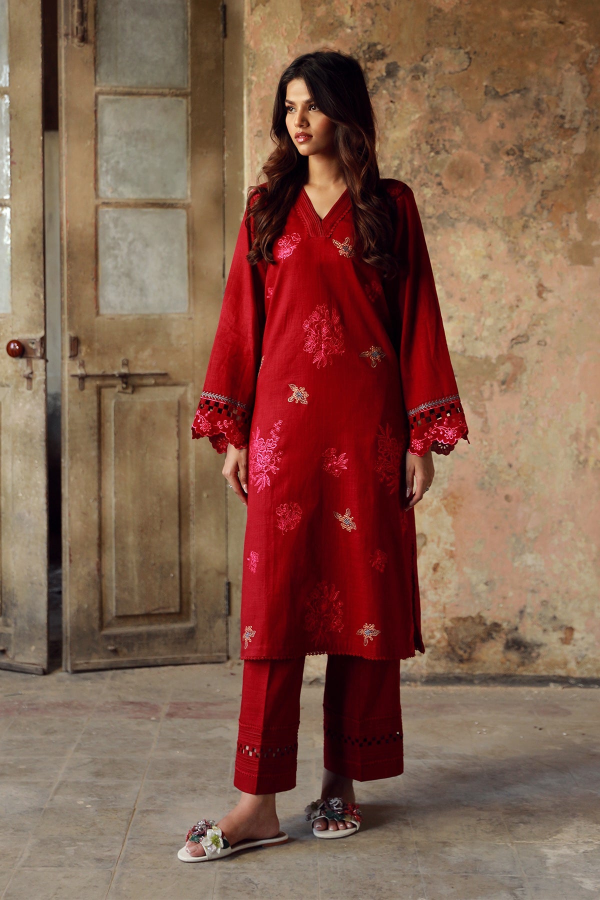 Floral Drop Jhoomar