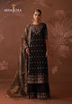 AJULD-05 Embroidered Boski Silk Unstitched 3 Pcs