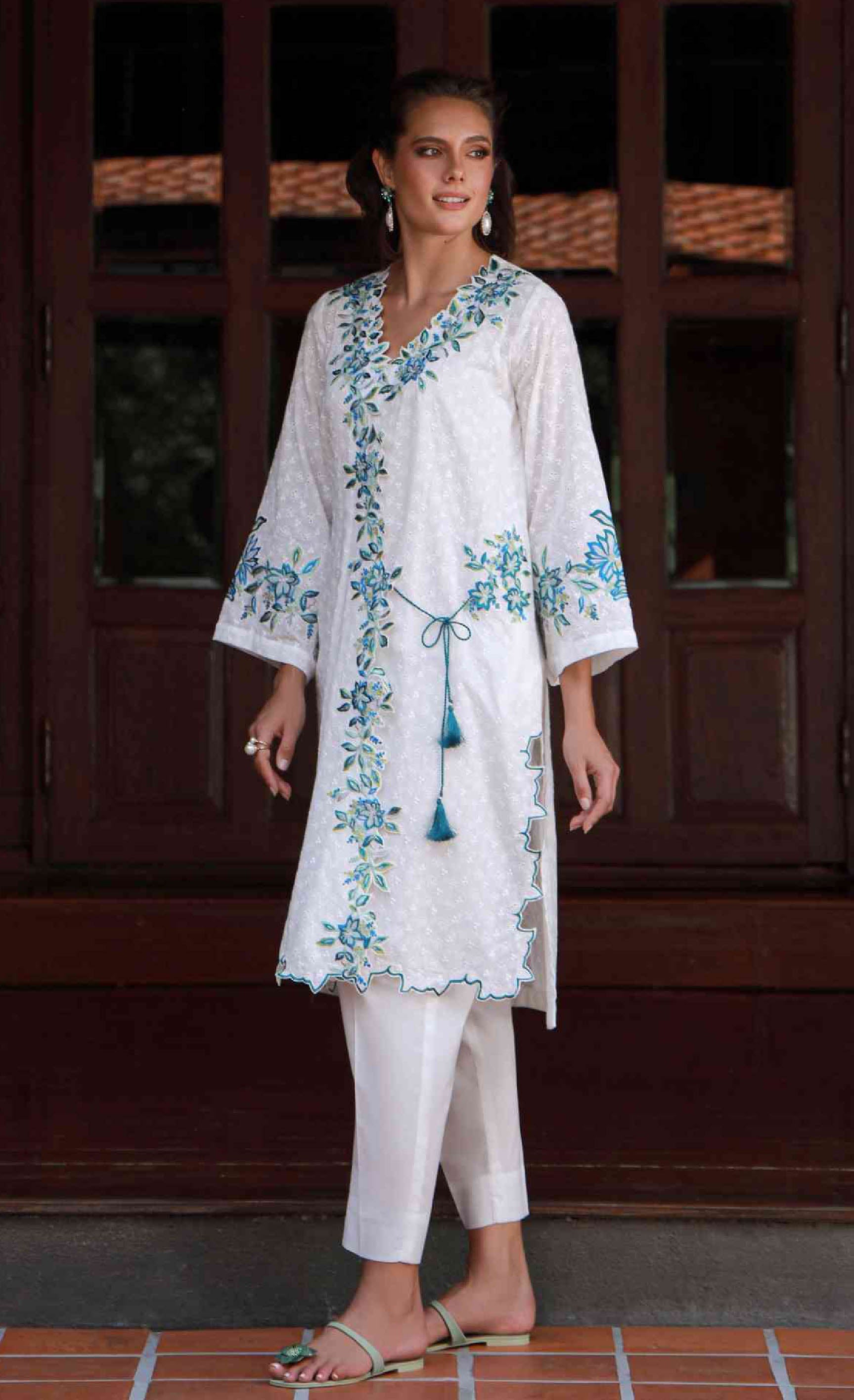 Solid Dobby Shalwar