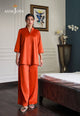 AJEMD-20 EMBROIDERED ORGANZA STITCHED 2 PCS