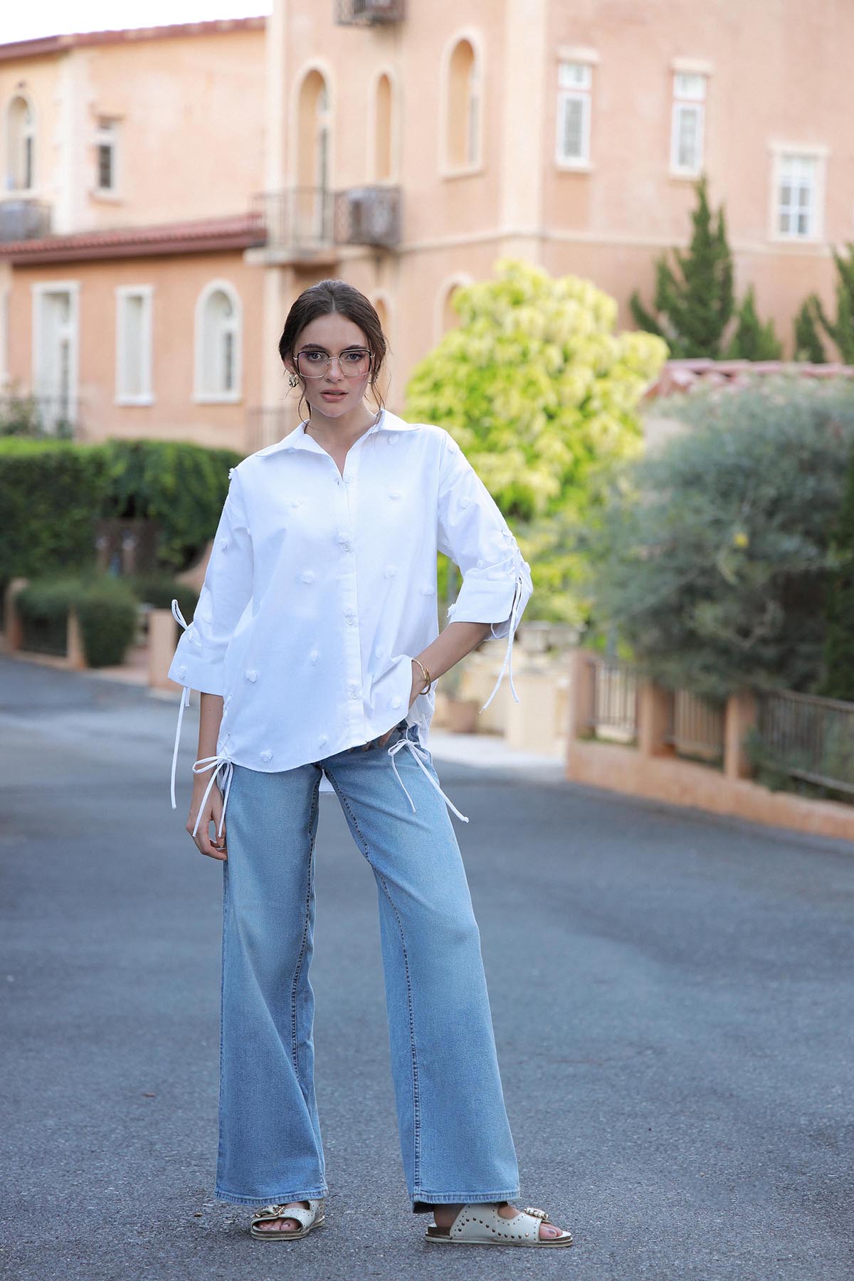 White Bon Bon Shirt
