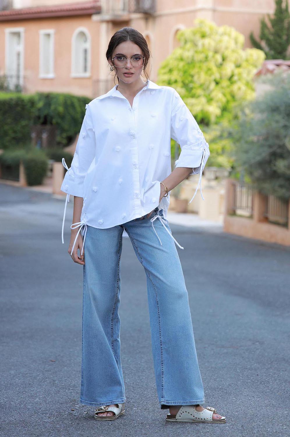 White Bon Bon Shirt