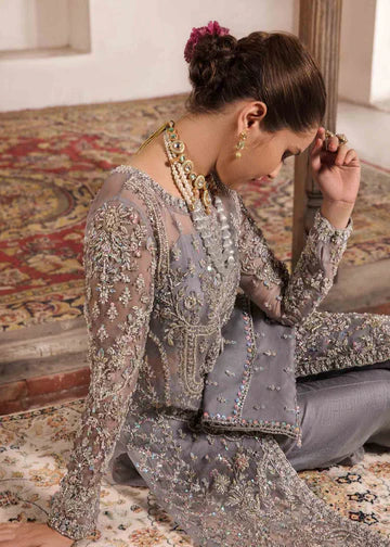 Chandi Style — Mairaz Silver Grey Three-Piece Suit
