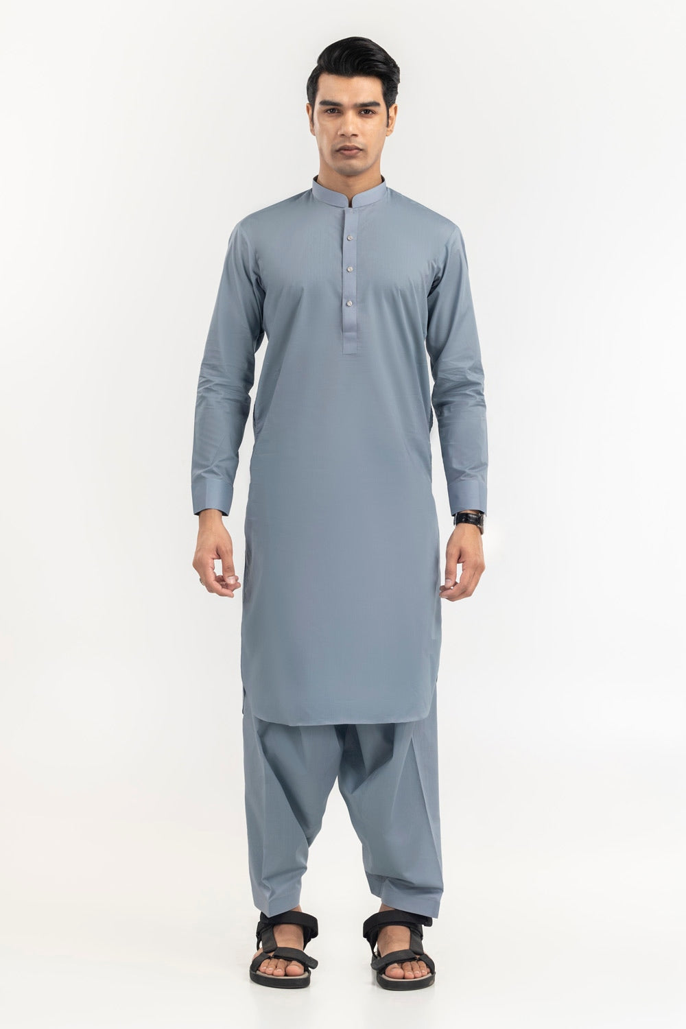 Gul Capri Latha Unstitched Fabric Cotton-Lf