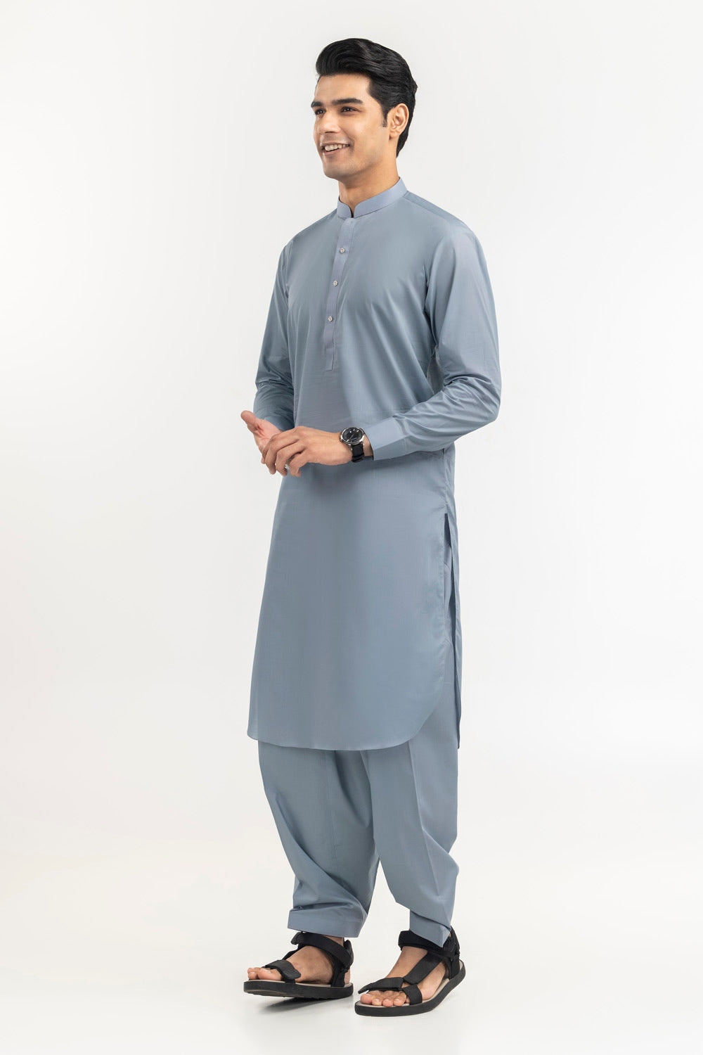 Gul Capri Latha Unstitched Fabric Cotton-Lf