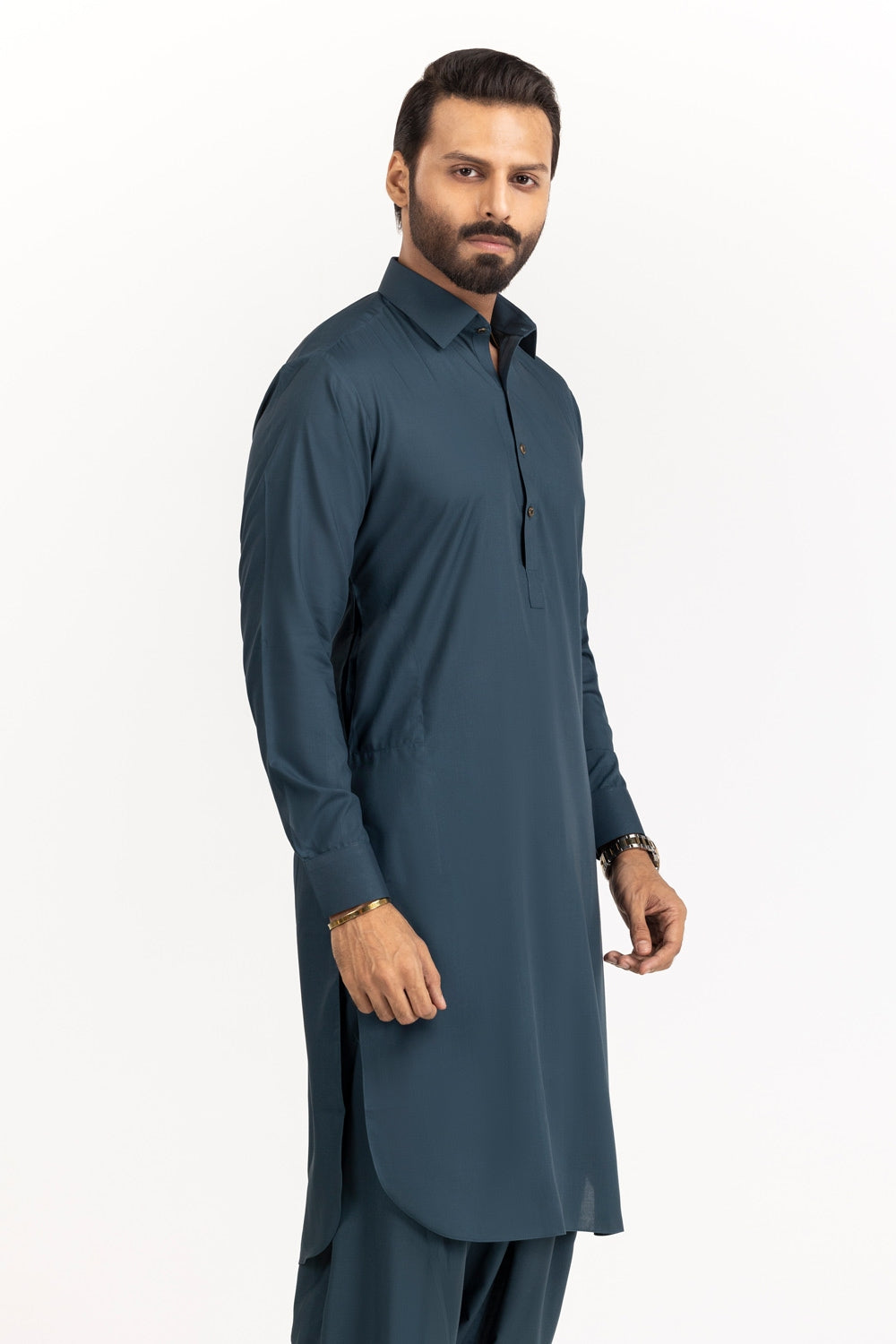 Gul 90 Fresher Unstitched Fabric Blended-Lf