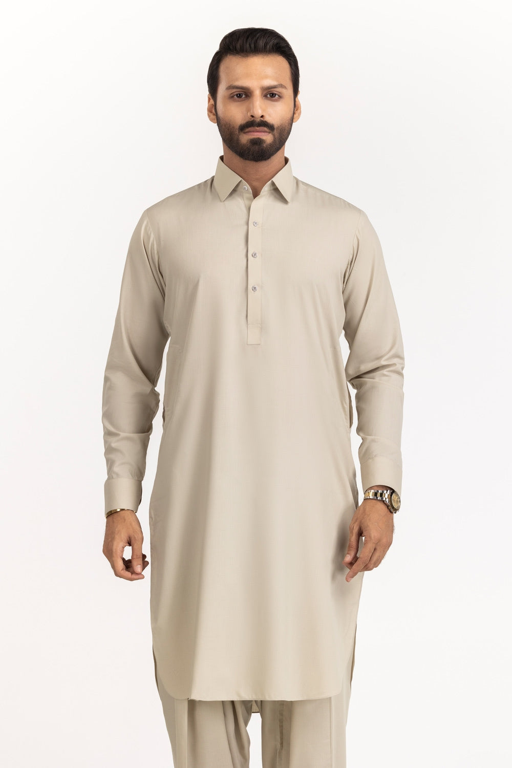 Gul 90 Fresher Unstitched Fabric Blended-Lf