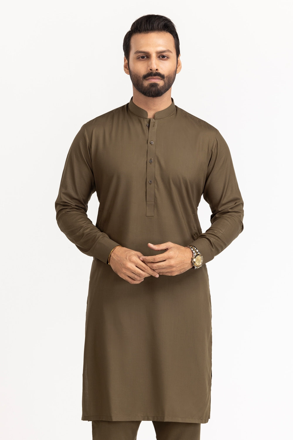 Gul 90 Fresher Unstitched Fabric Blended-Lf
