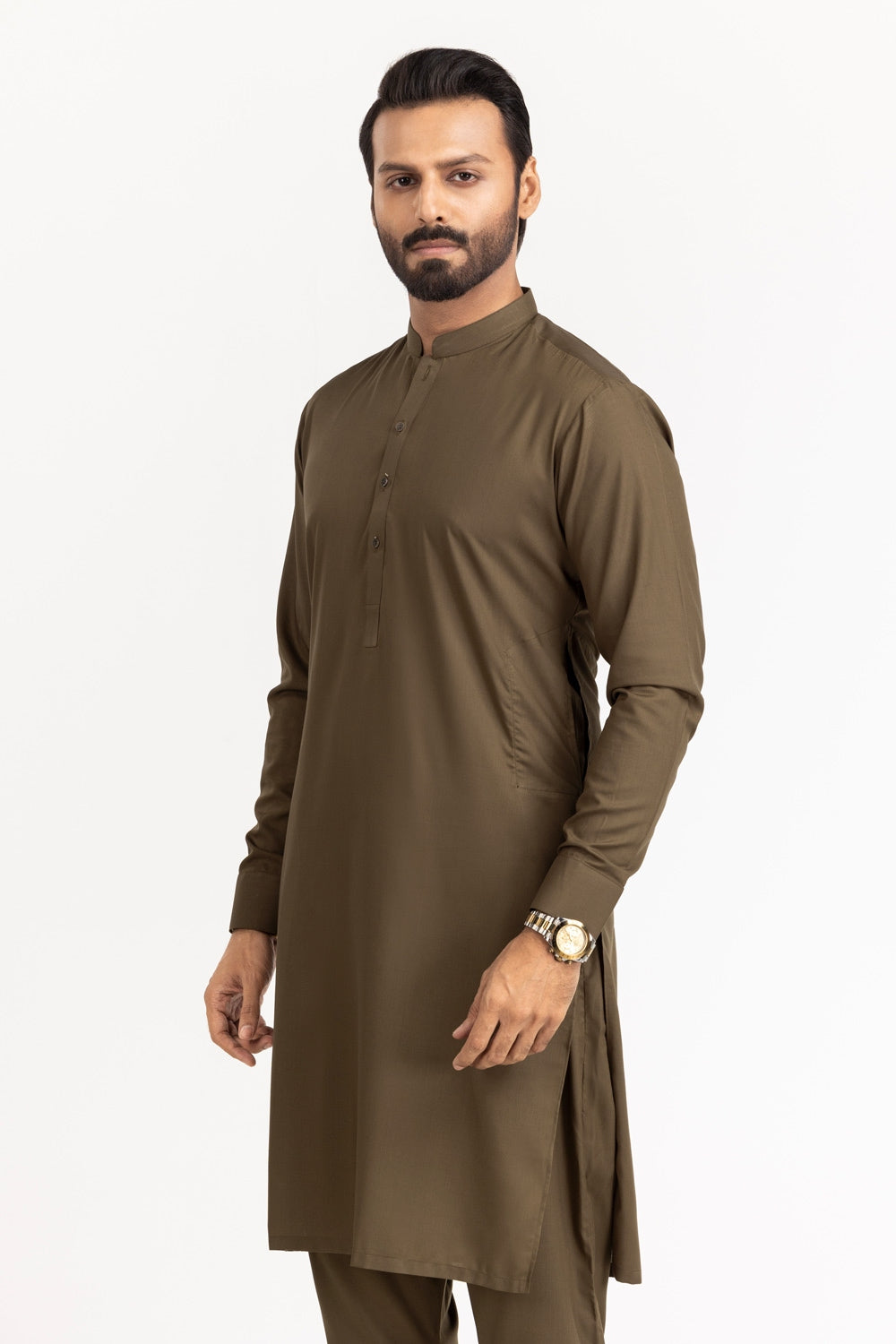Gul 90 Fresher Unstitched Fabric Blended-Lf