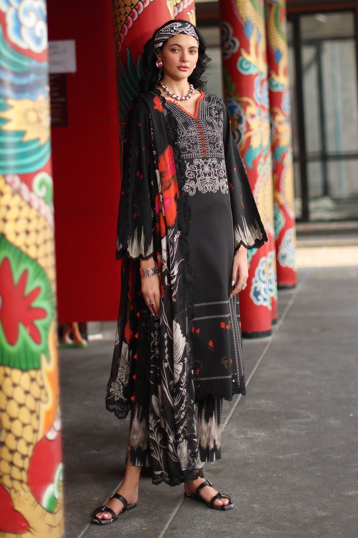 3-PC Unstitched Lawn Collection CS6-02