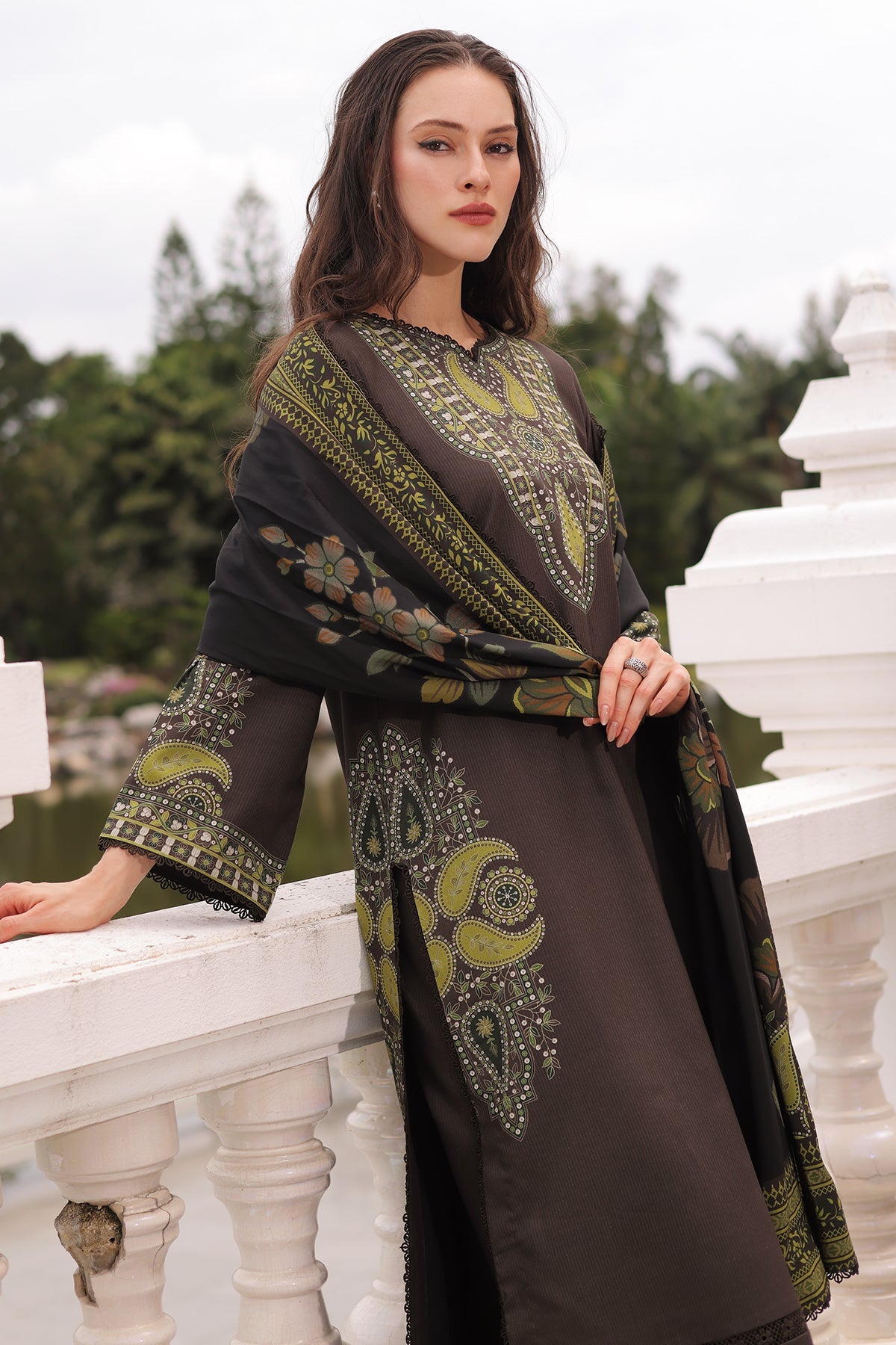 3-PC Unstitched Linen Collection CPW6-14