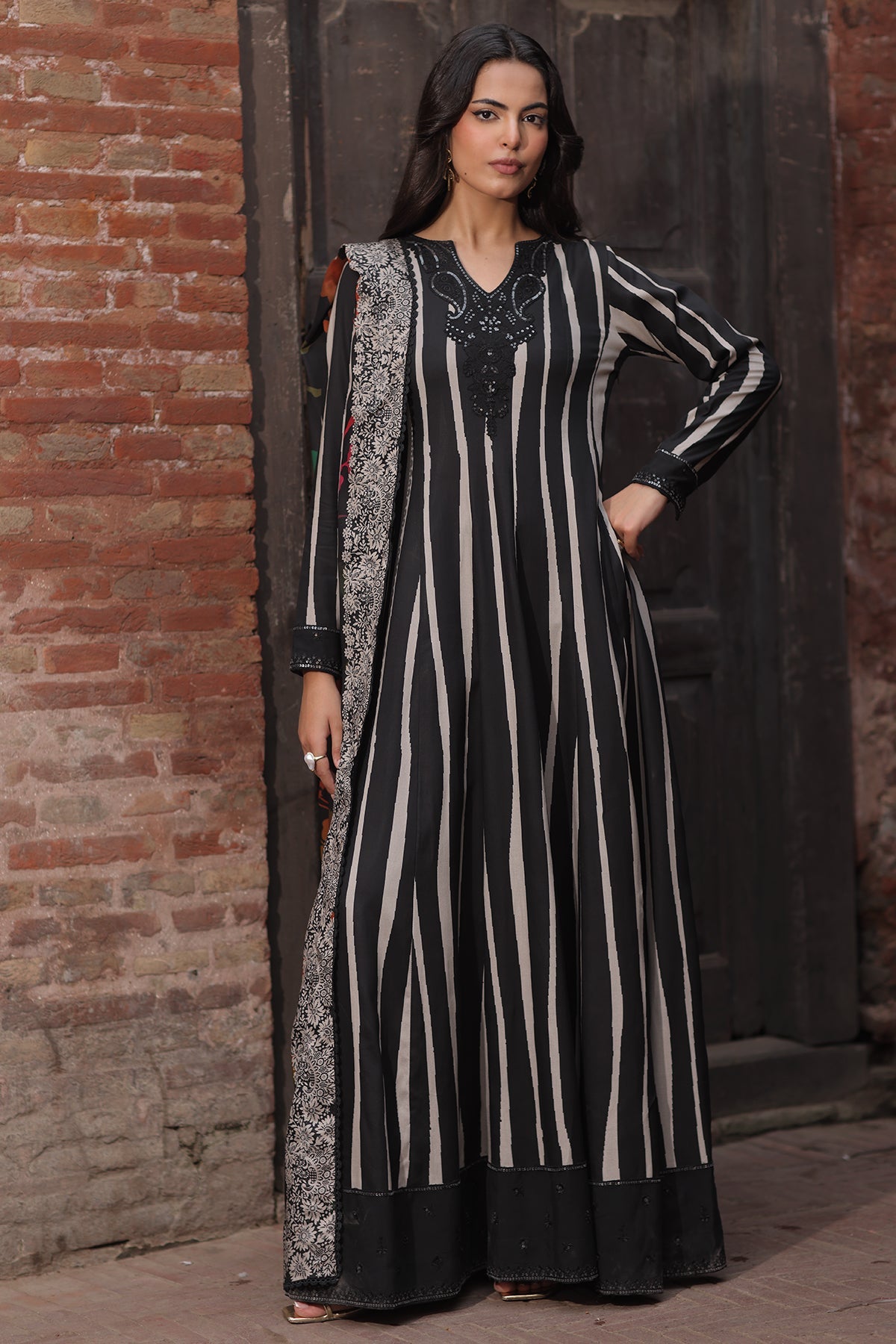 3-PC Stitched Embroidered CNP-6-285