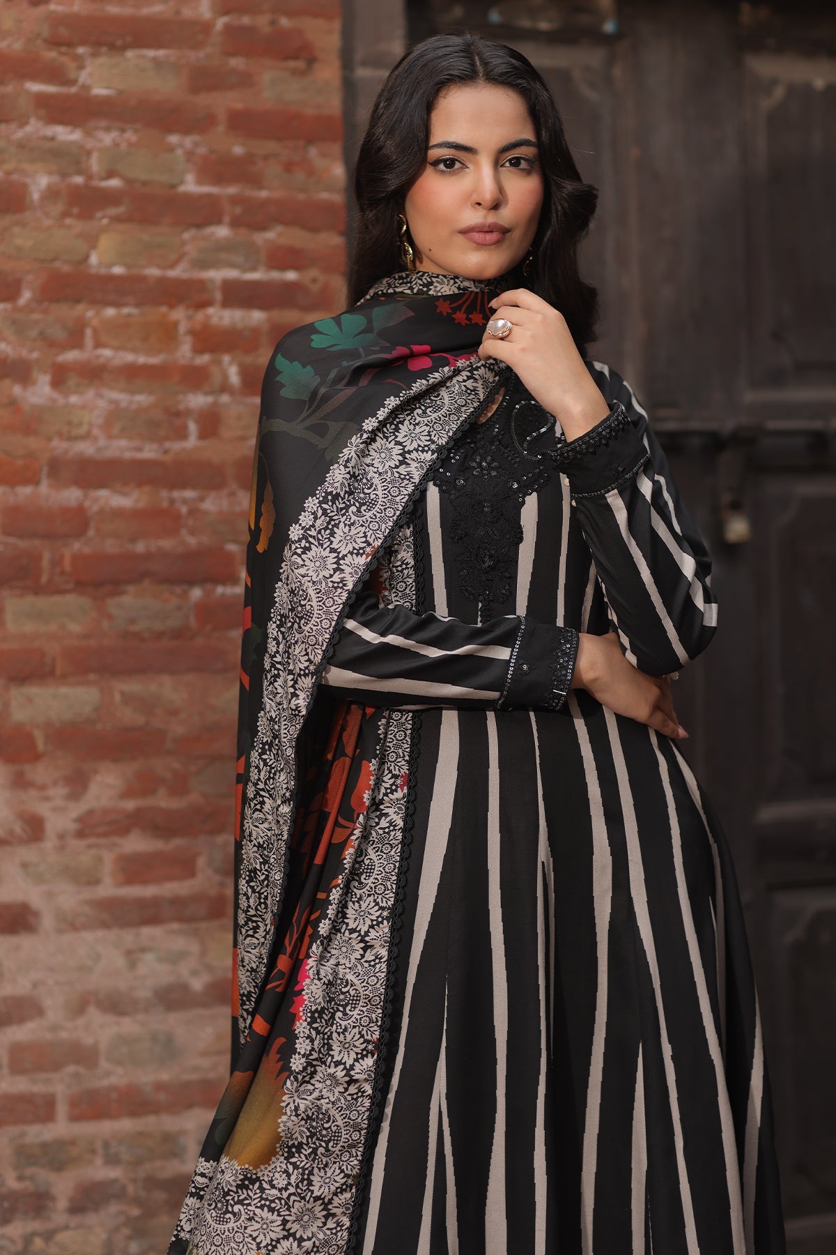 3-PC Stitched Embroidered CNP-6-285
