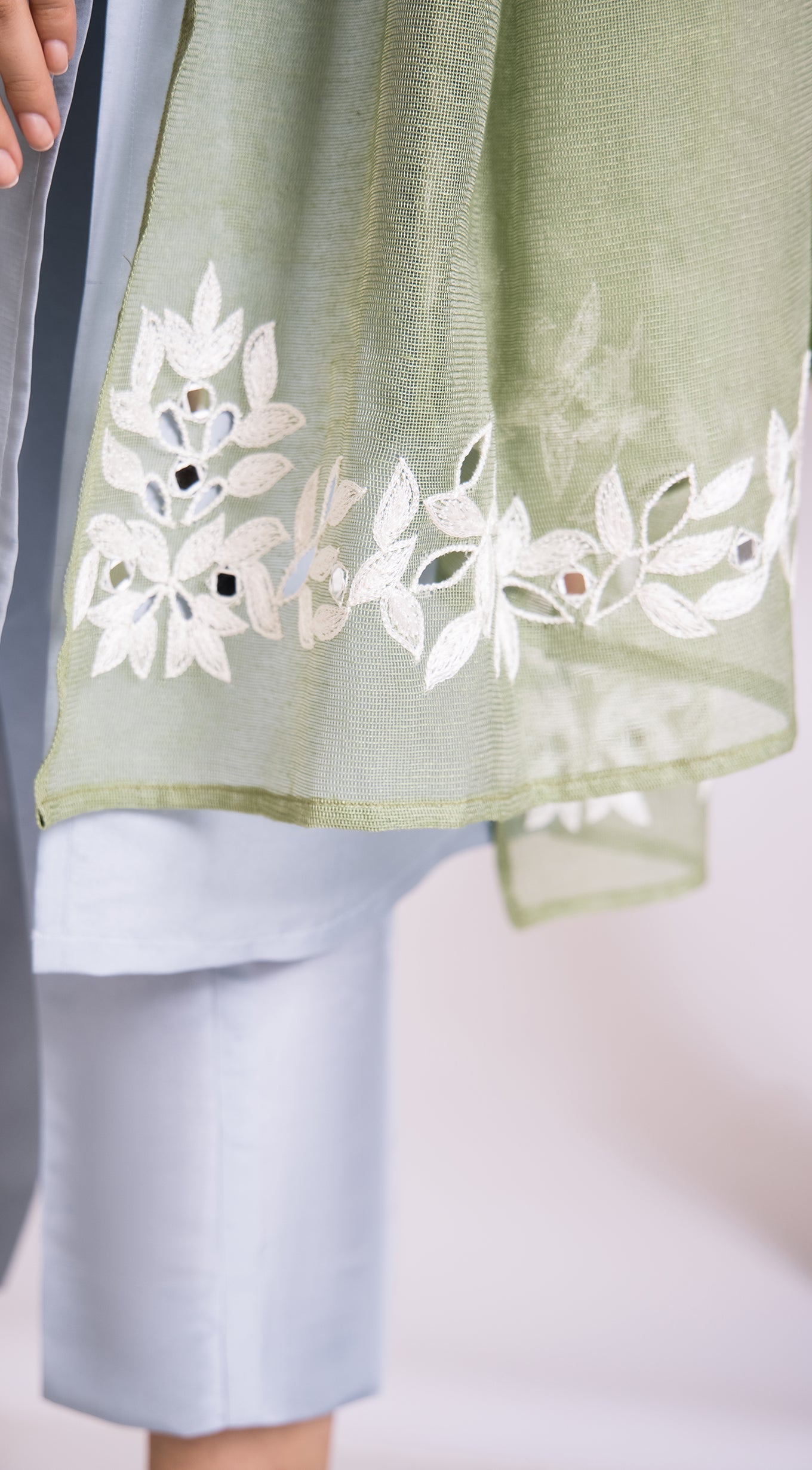 Cut Work Dupatta