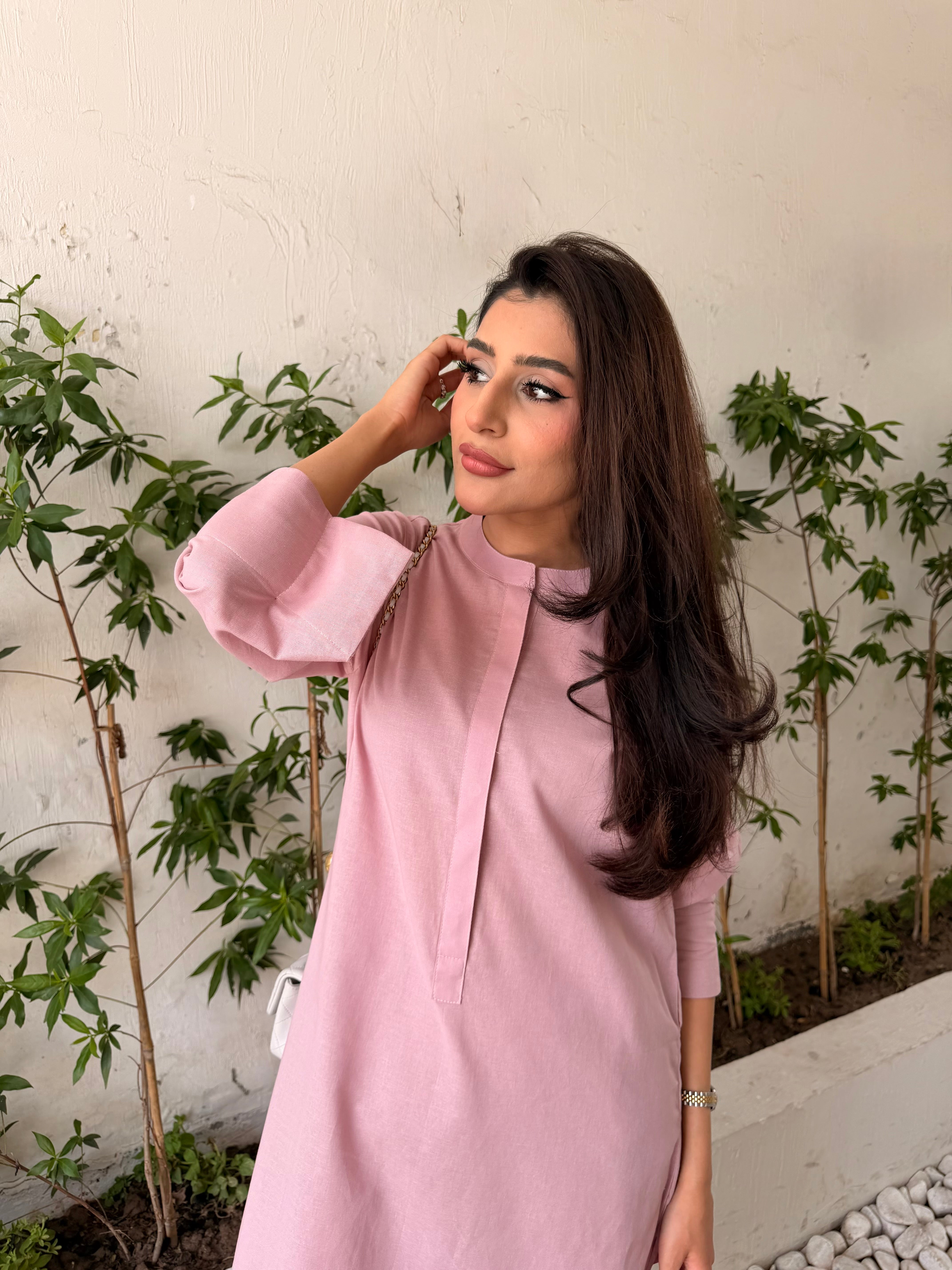 Tea Pink Lana Set