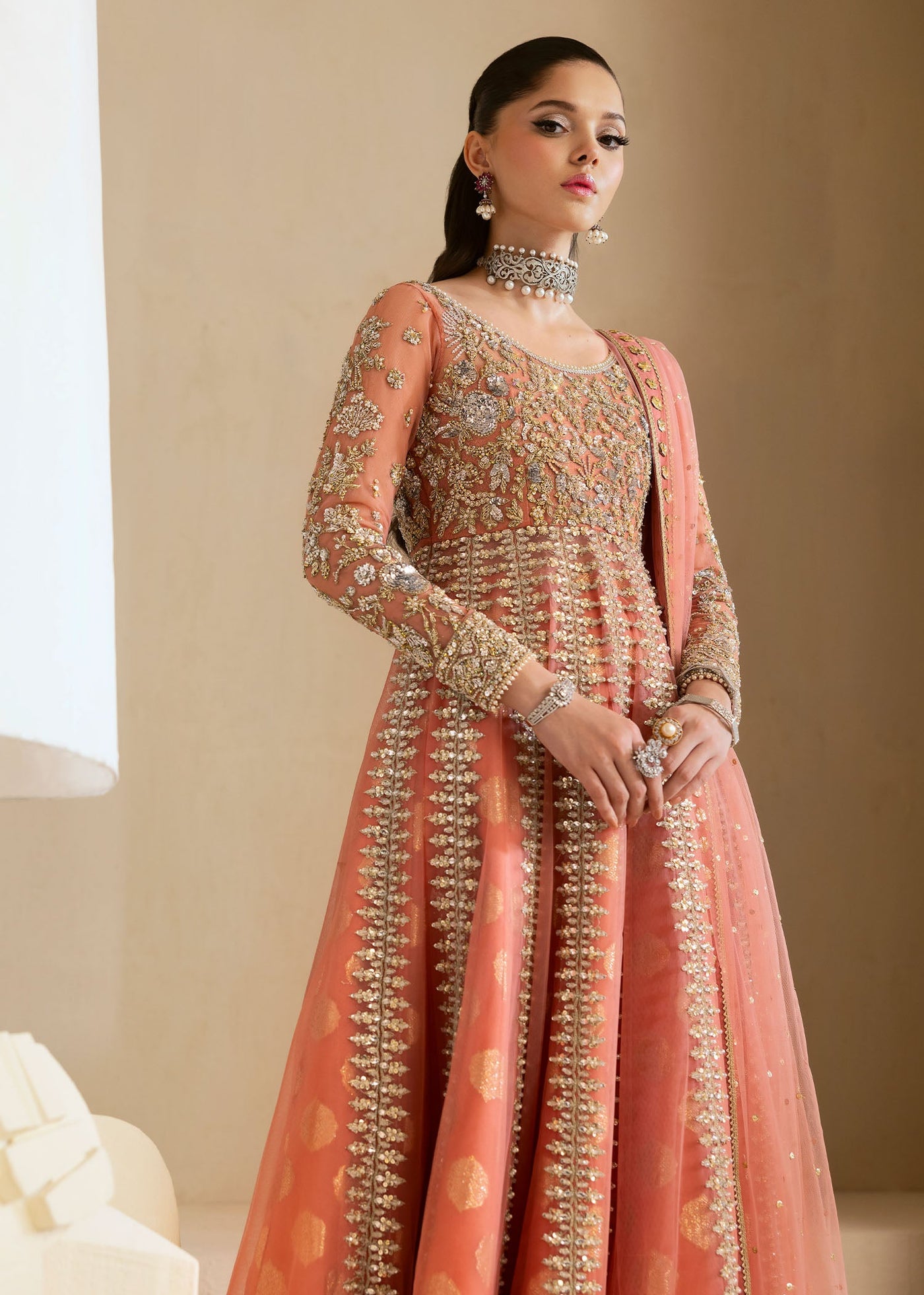 3 Piece Embroidered Lawn Suit