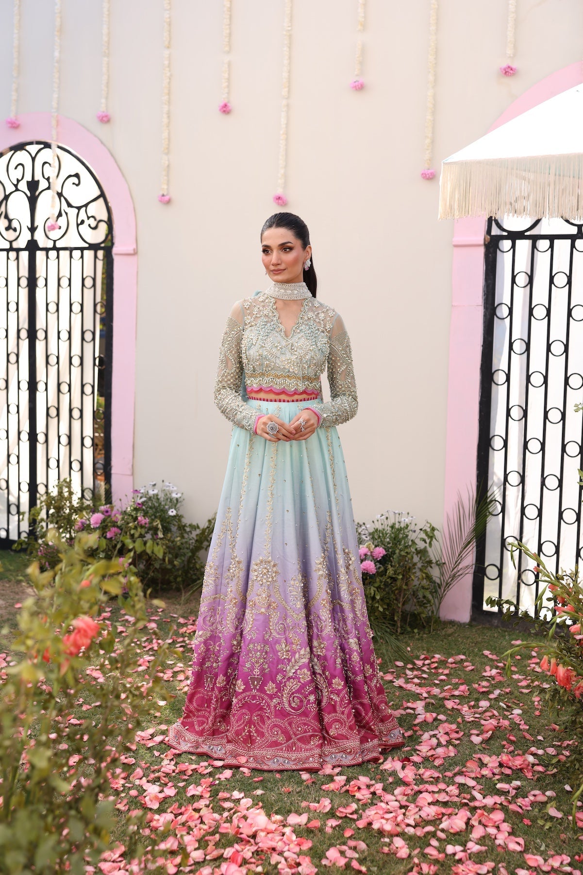 Embroidered Light Khaddar Shalwar