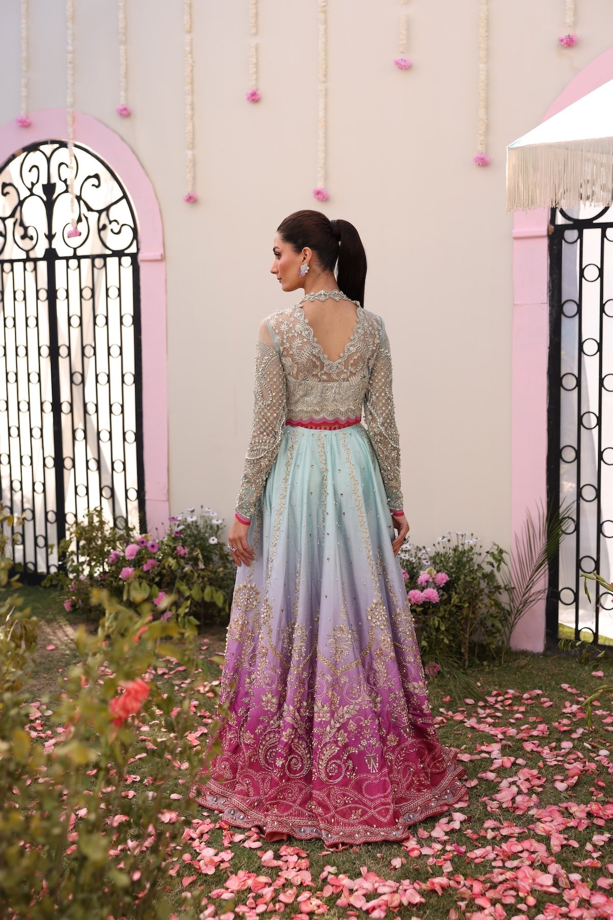 Embroidered Light Khaddar Shalwar