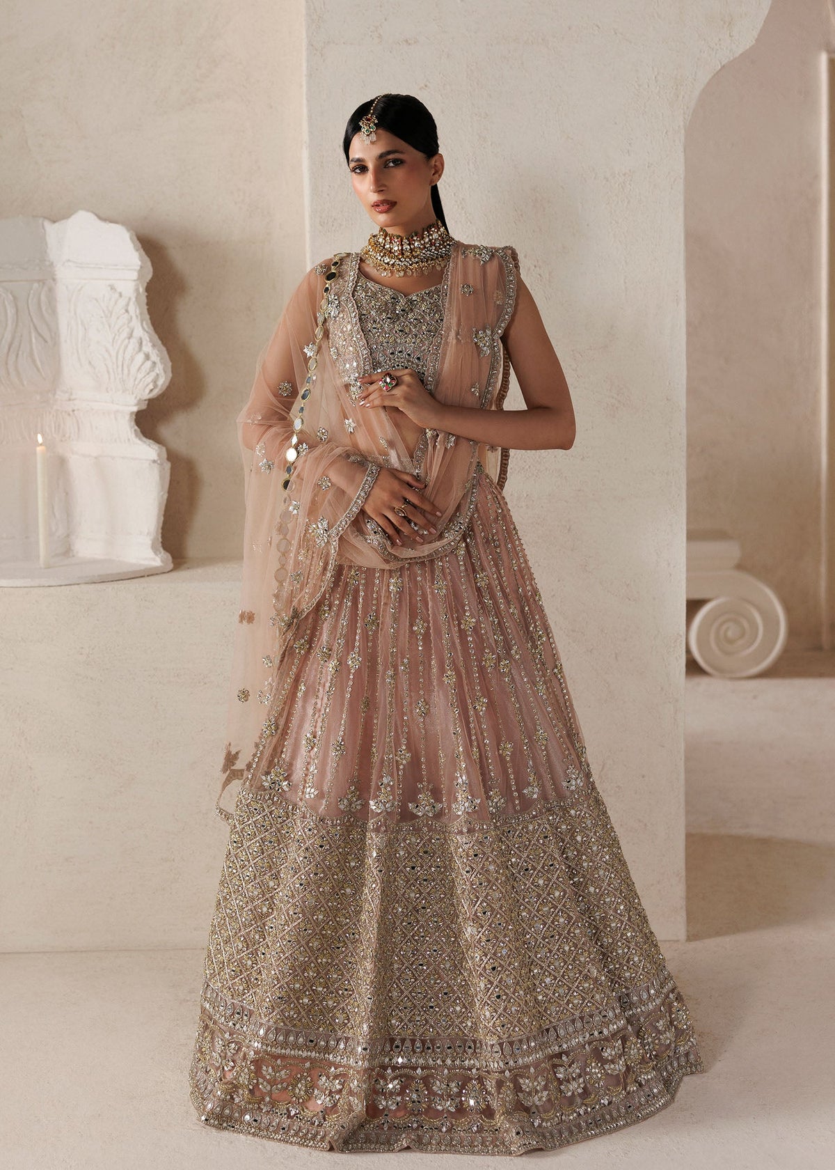 Lehnga as shown - 500,000 (Afreen)