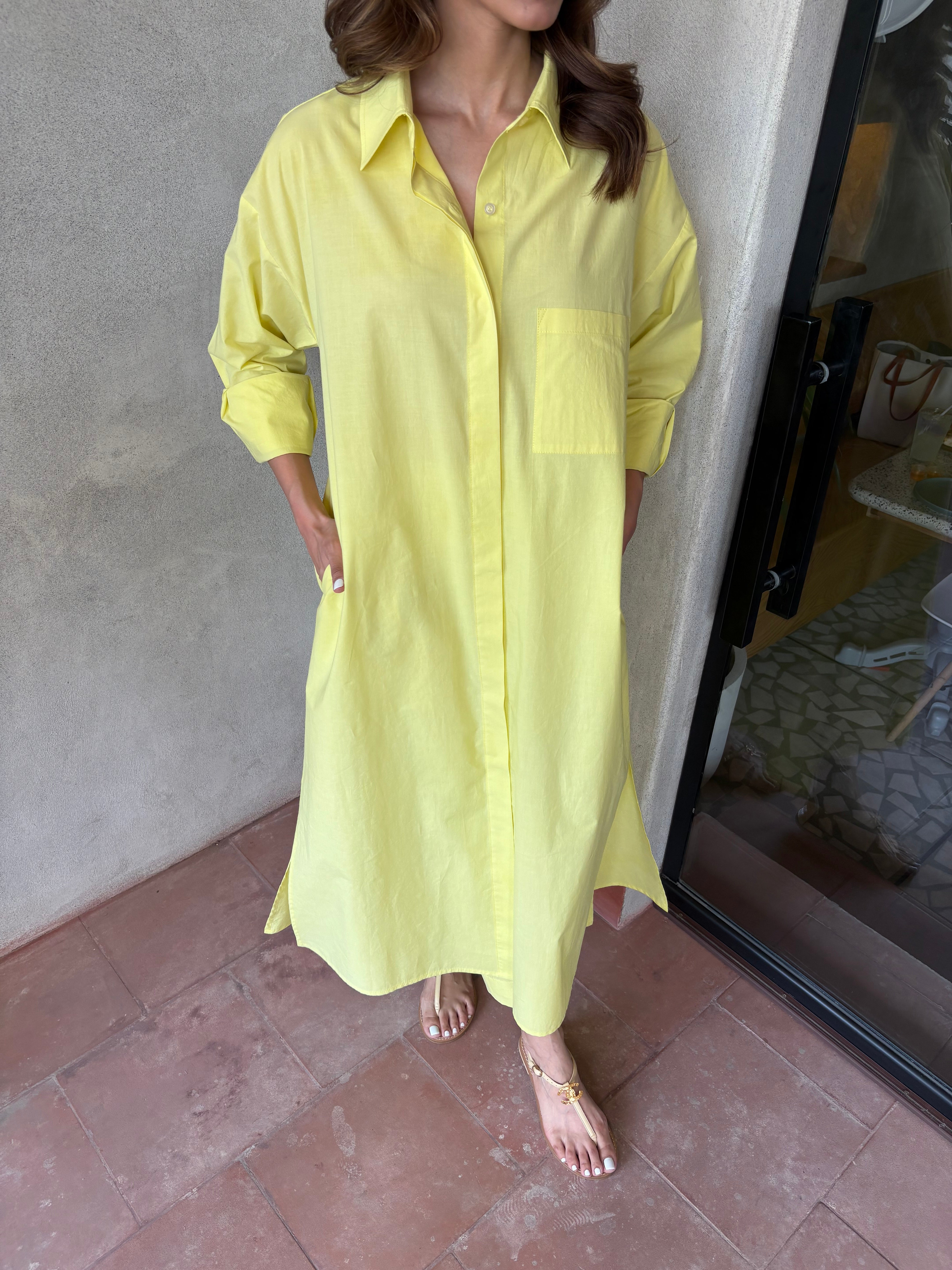 Butter Yellow Travel Set