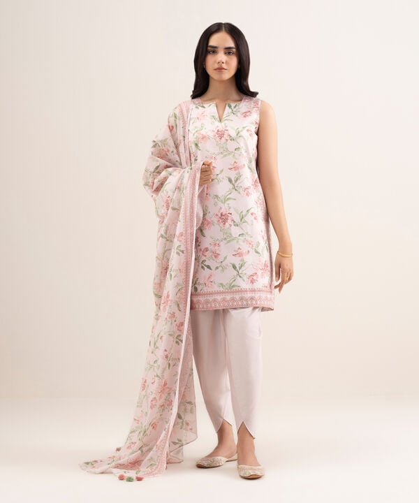 3 Piece - Printed Lawn Suit