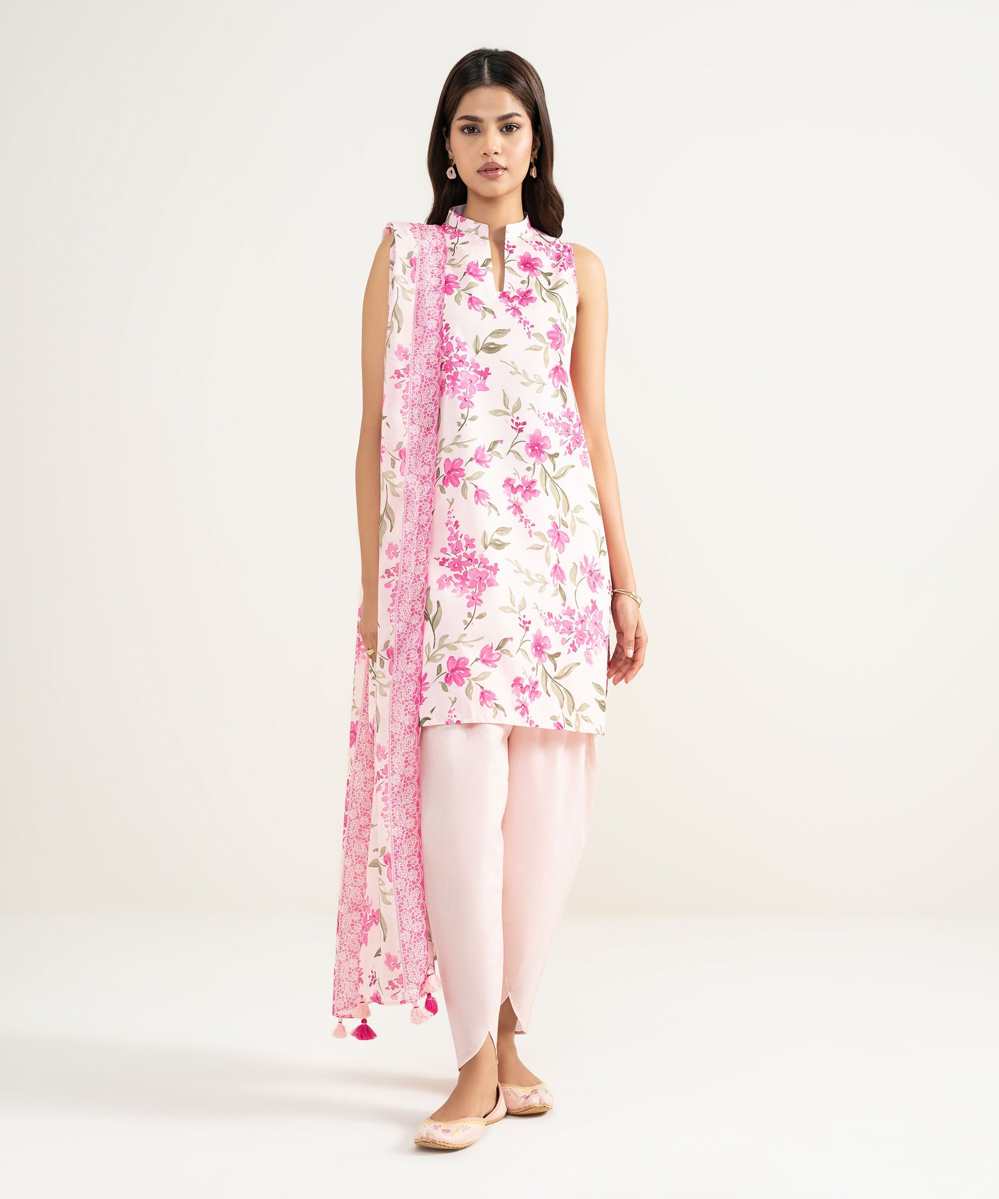 3 Piece - Printed Lawn Suit