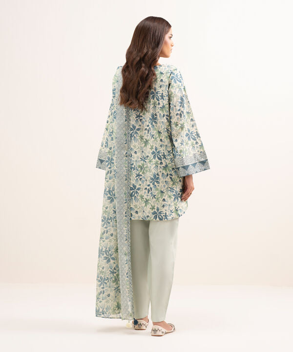3 Piece - Printed Lawn Suit