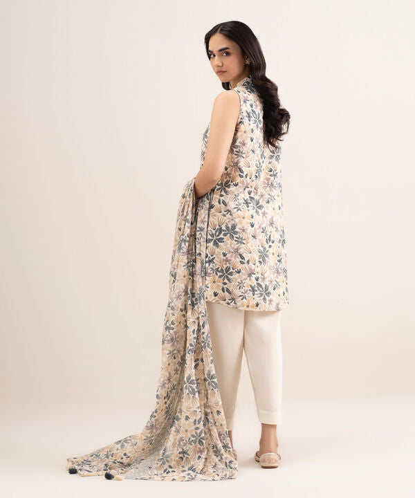 3 Piece - Printed Lawn Suit