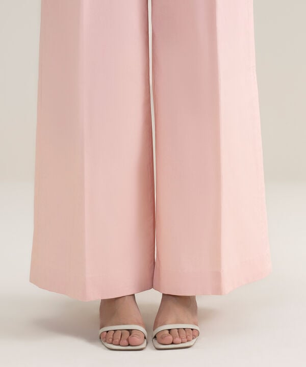 Dyed Cotton Trousers