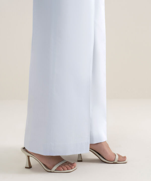 Dyed Cotton Trousers