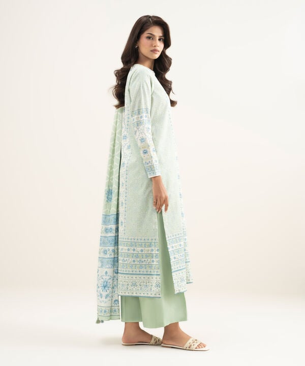 3 Piece - Printed Lawn Suit