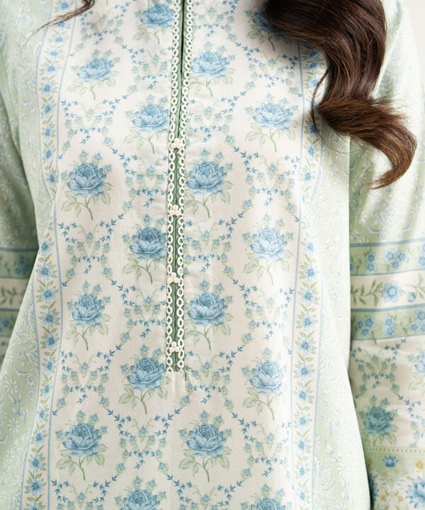 3 Piece - Printed Lawn Suit