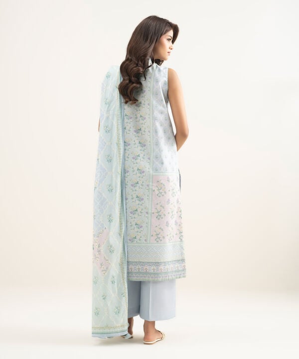 3 Piece - Printed Lawn Suit
